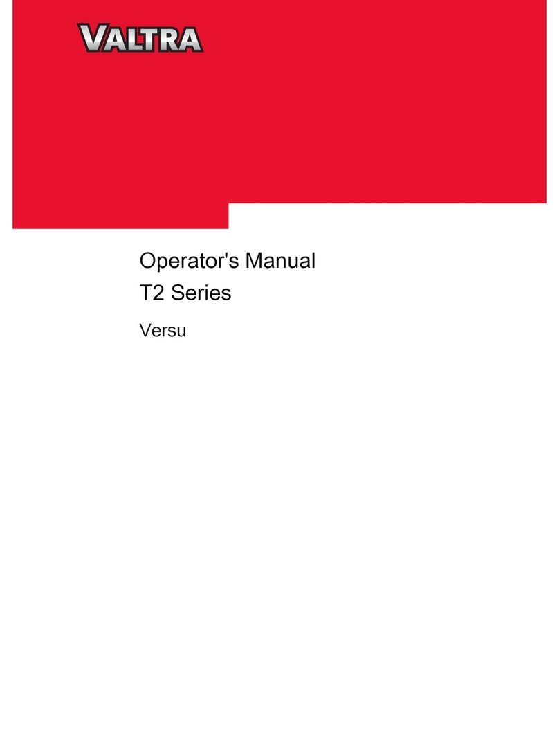 Valtra T2 Versu Series User manual