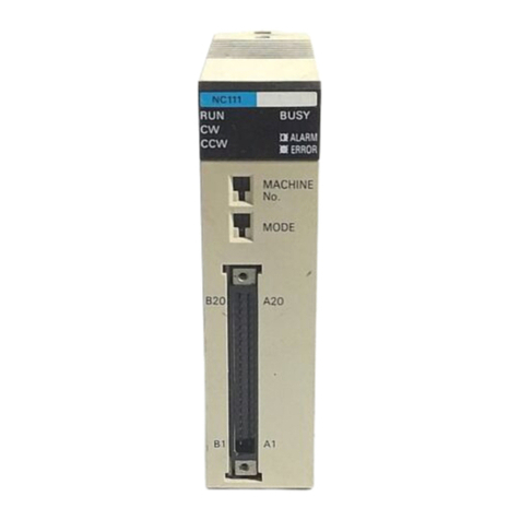 Omron SYSMAC C200H-NC111 Operation manual
