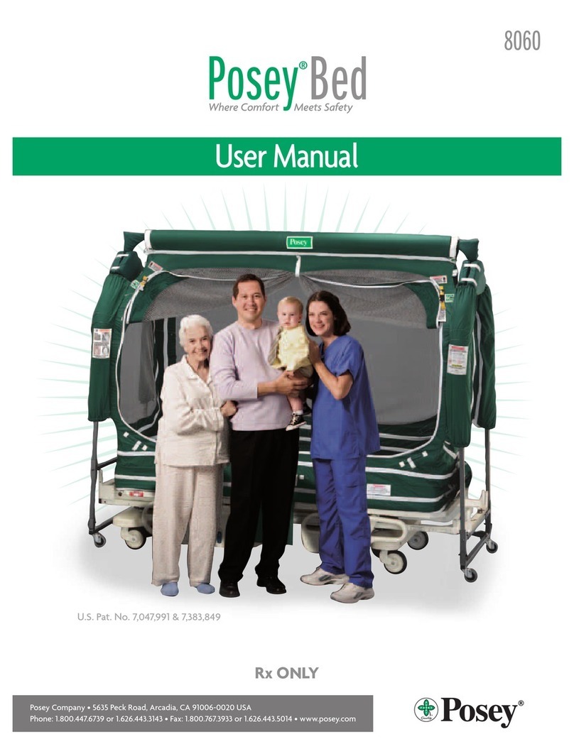Posey Bed 8060 user manual