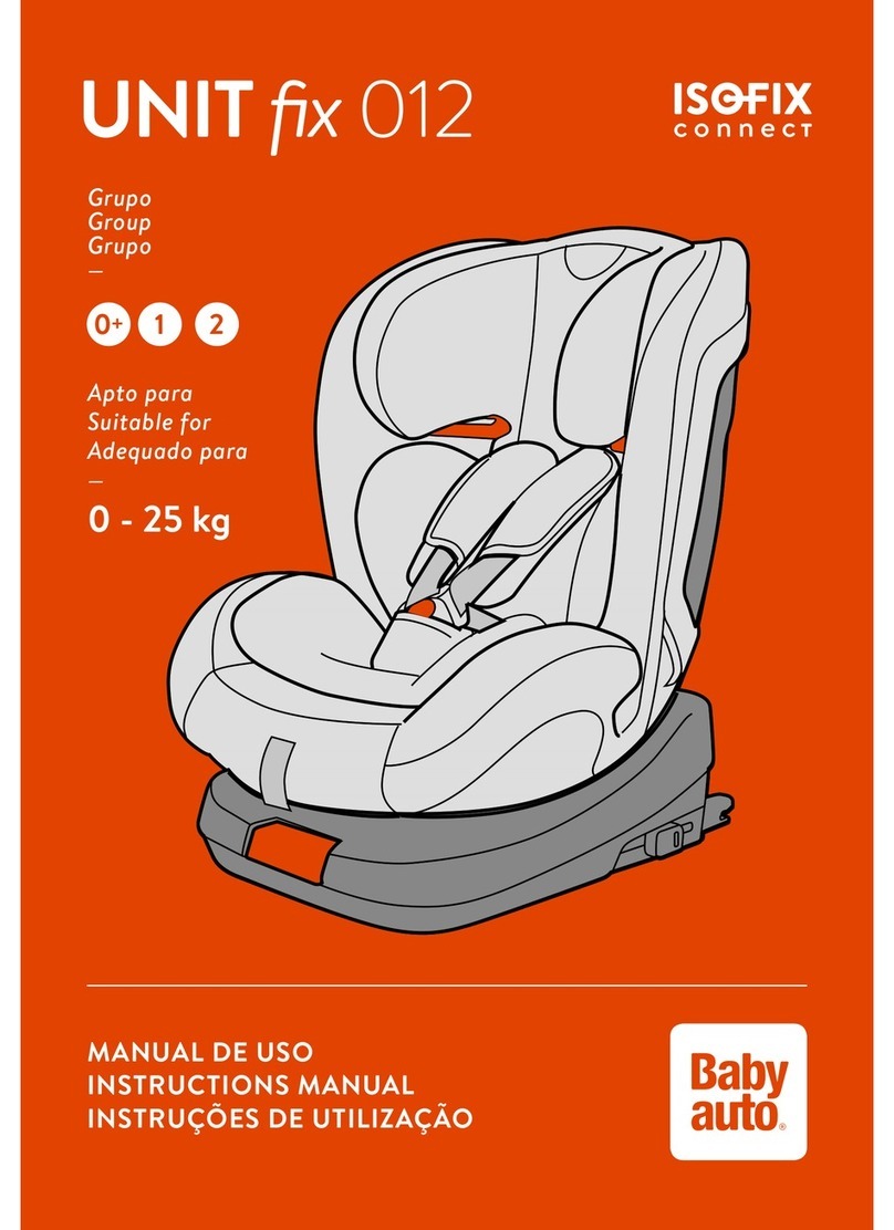 ISOFIX UNIT fix 012 instruction manual