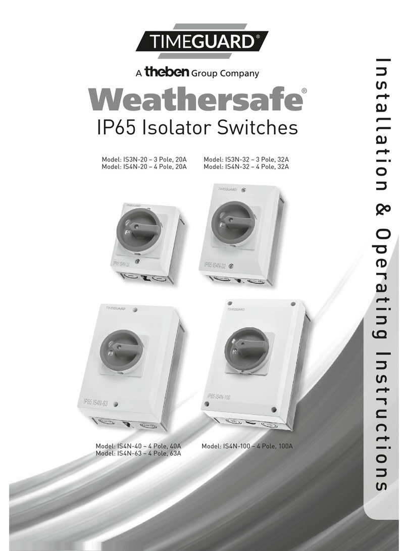 Timeguard Weathersafe IS3N-20 Manual