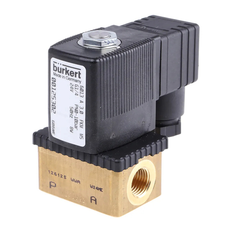 Burkert 0641 User manual