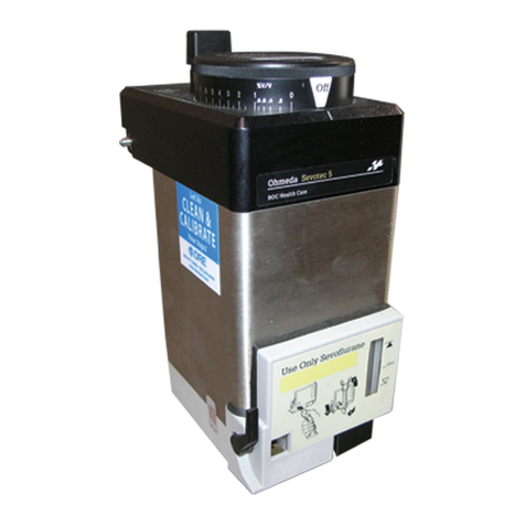 Datex-Ohmeda Tec 5 Operation and maintenance manual