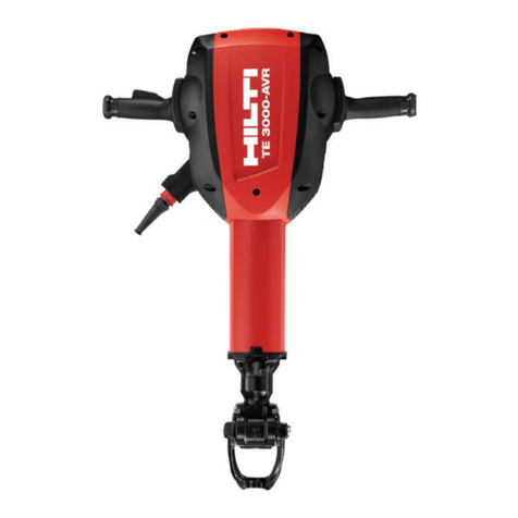 Hilti TE3000-AVR User manual