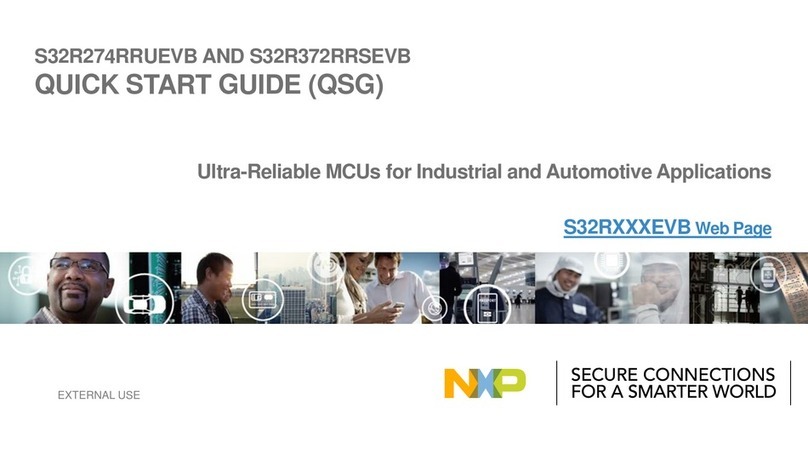 NXP Semiconductors S32R274RRUEVB User manual NXP Semiconductors S32R274RRUEVB User manual