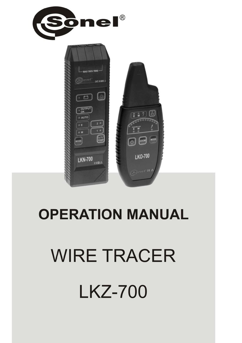 Sonel LKZ-700 operating manual