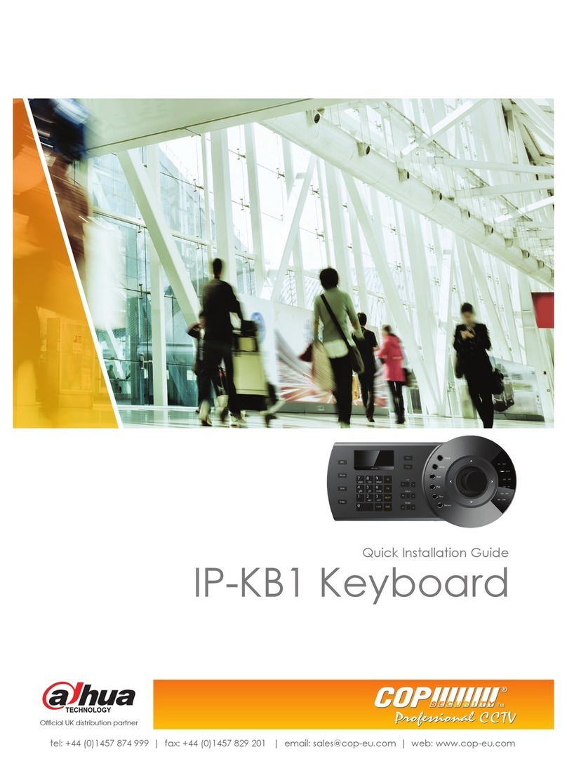 Dahua IP-KB1 User manual