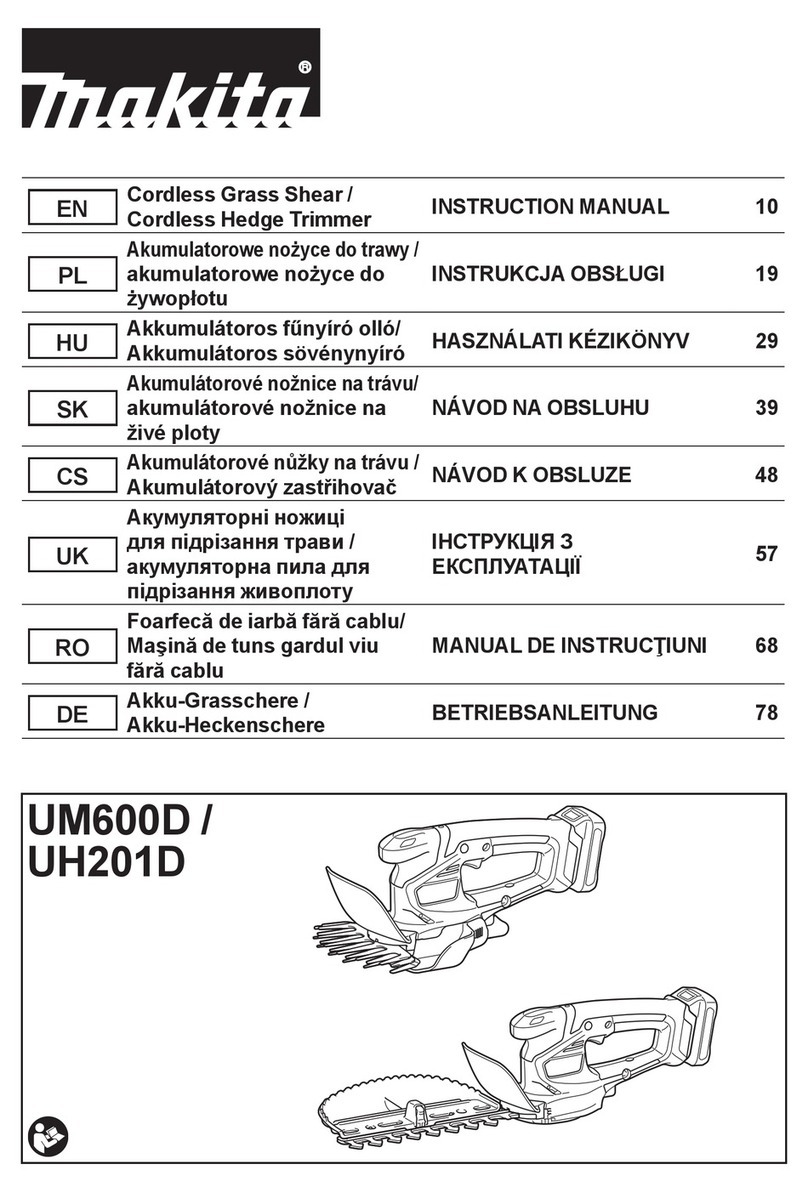 Makita UM600D instruction manual