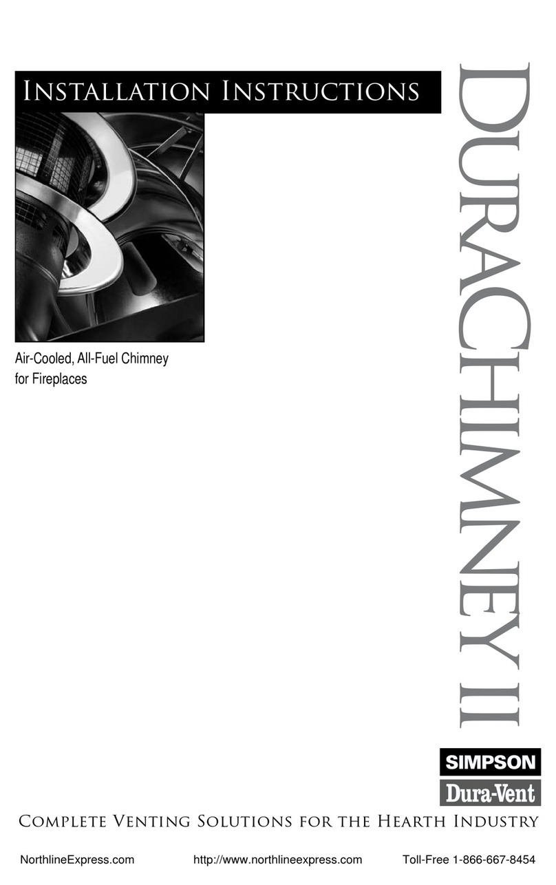 DuraVent DuraChimney II User manual