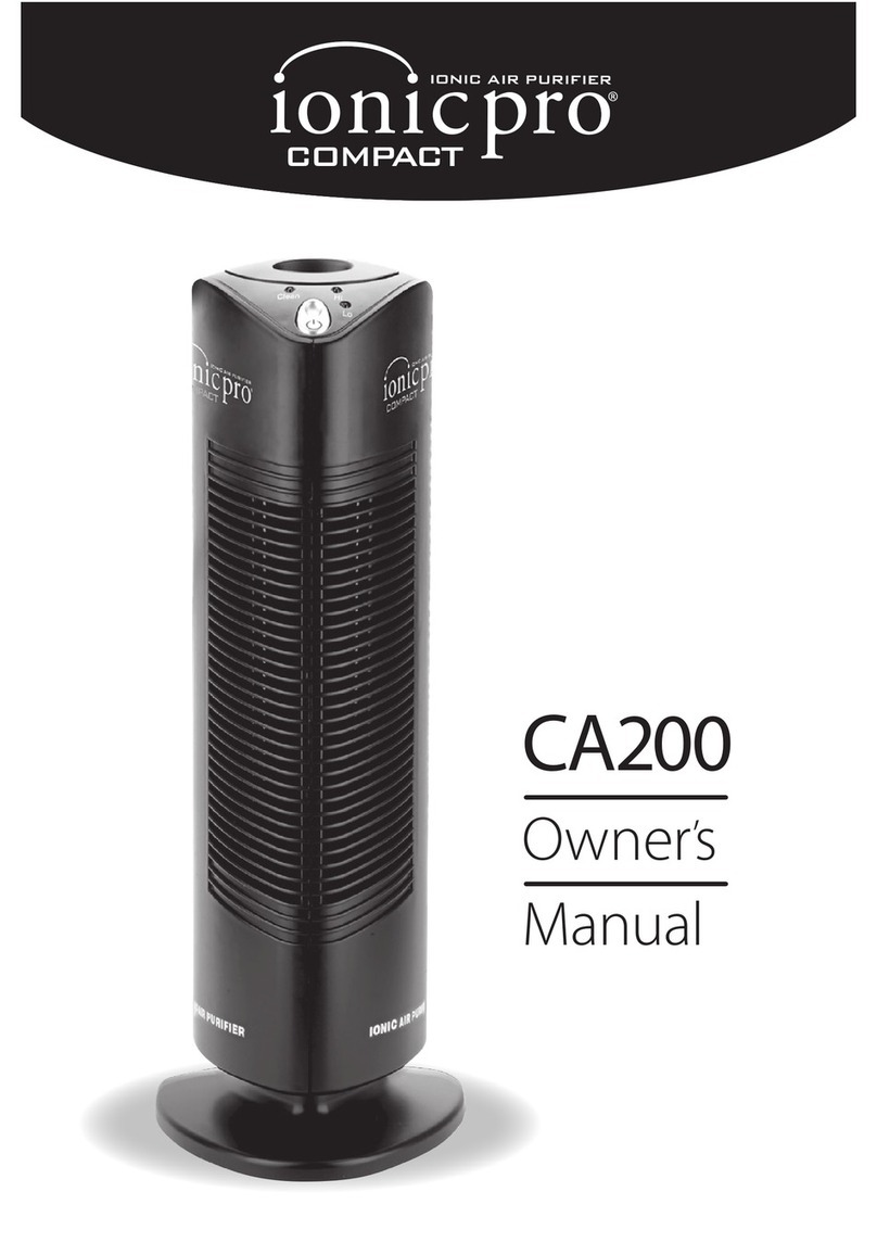 Ionic Pro CA200 owner's manual