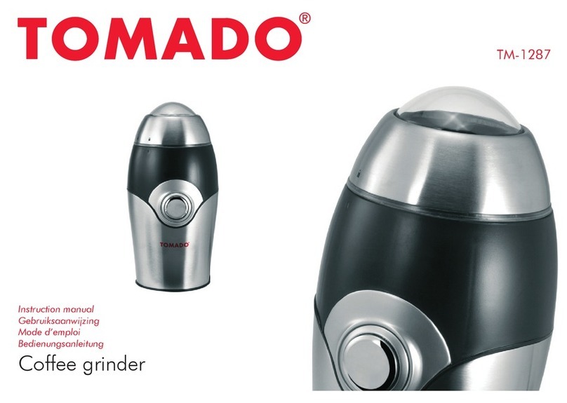 tomado TM-1287 instruction manual
