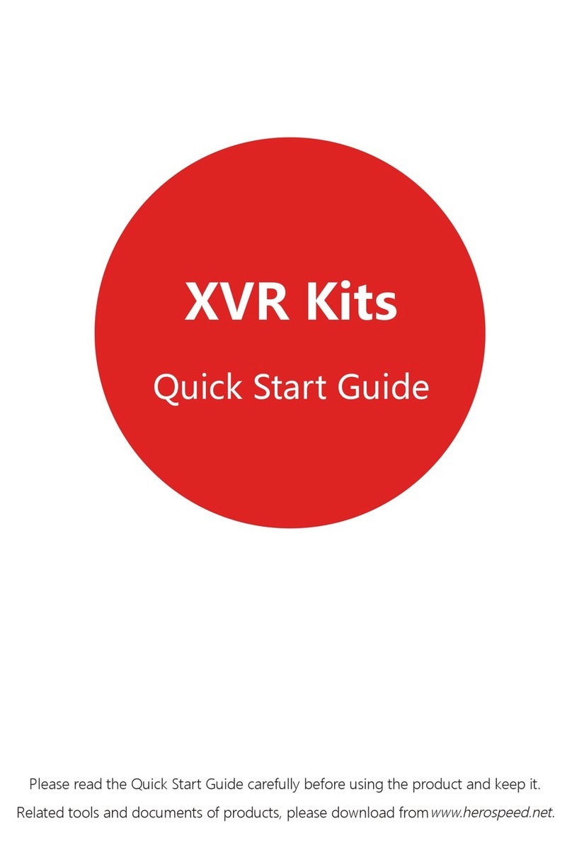 HeroSpeed XVR Kits quick start guide