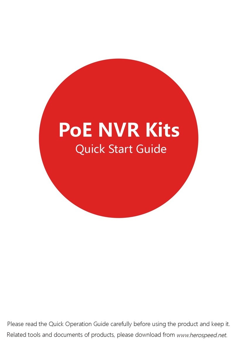 HeroSpeed PoE NVR Kits User manual