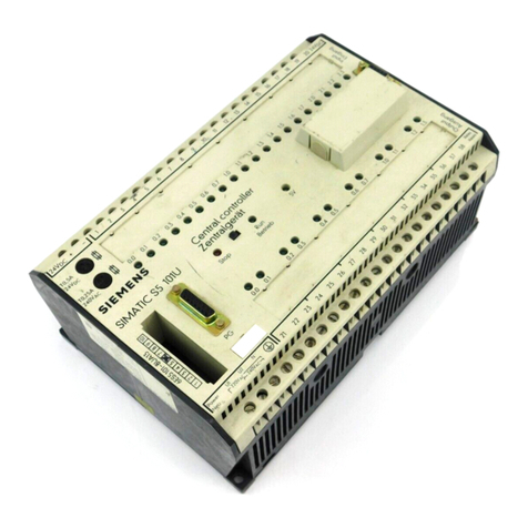 Siemens Simatic S5-101U Installation manual