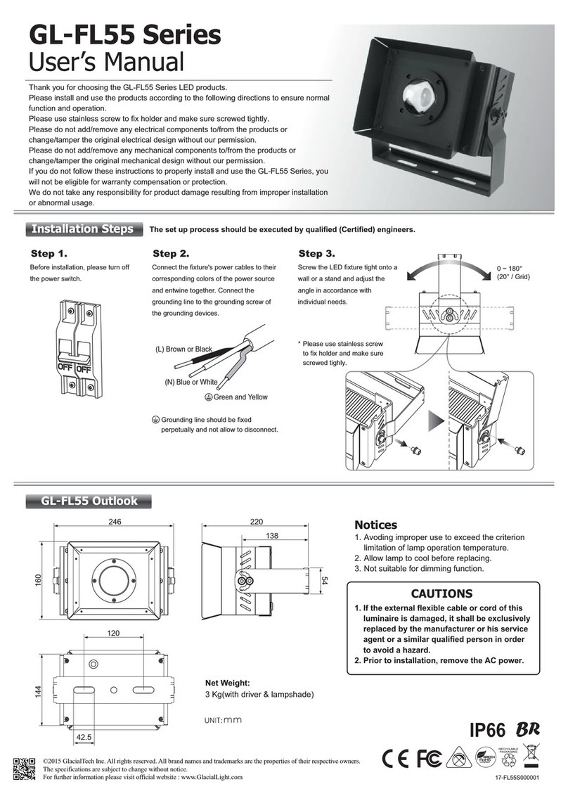 GlacialTech GL-FL55 Series User manual