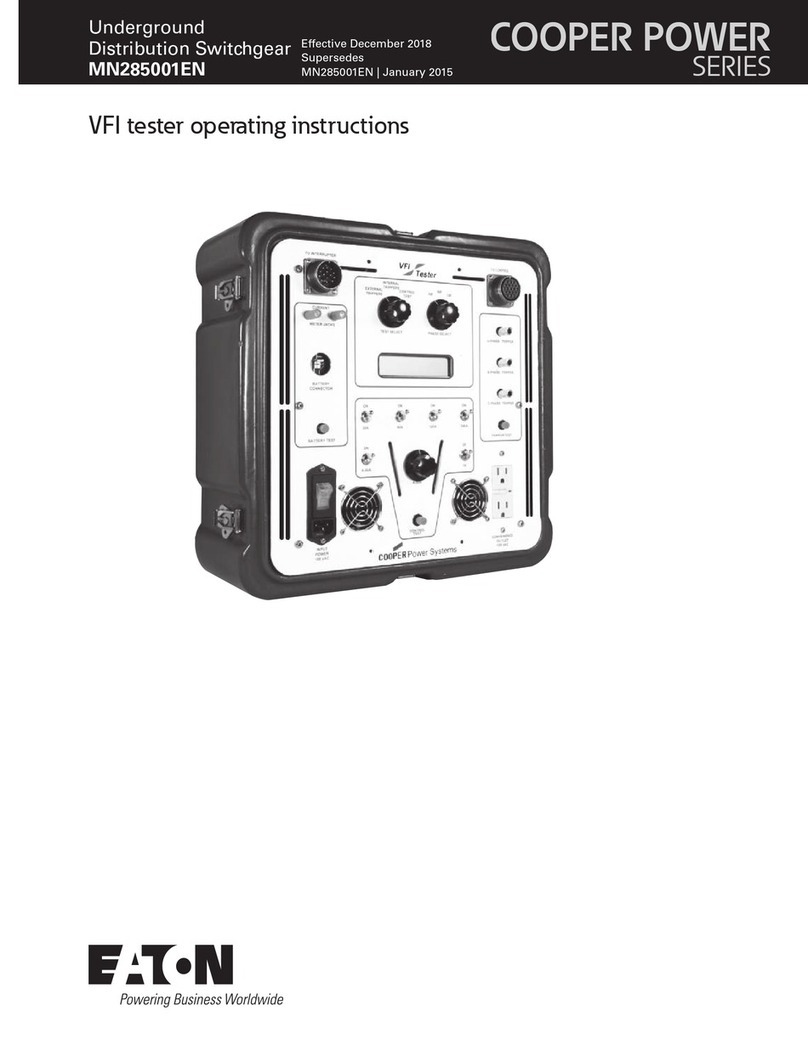 Eaton COOPER POWER SERIES Installation, operation and maintenance instructions