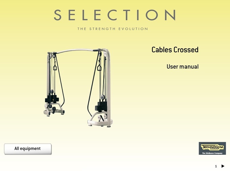 Technogym Selection Cables Crossed User manual