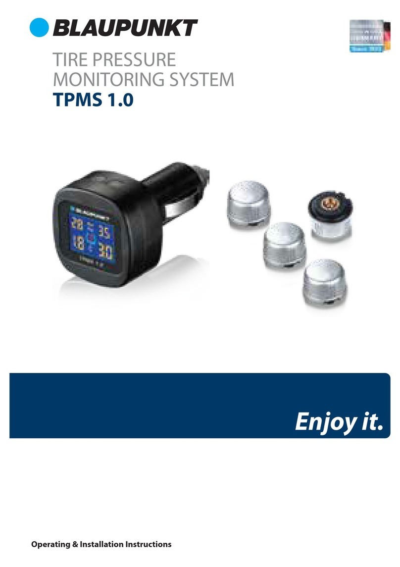 Blaupunkt TPMS 1.0 installation instructions