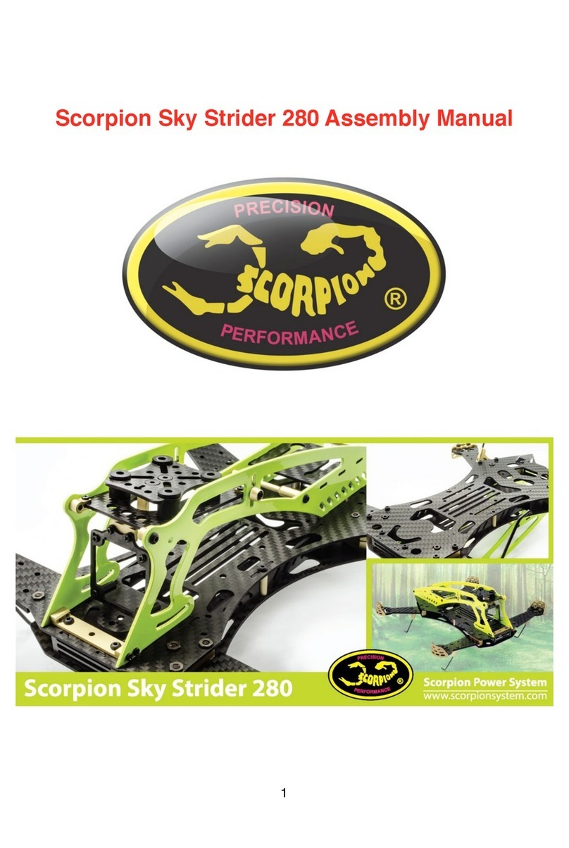 SCORPION Sky Strider 280 Assembly manual