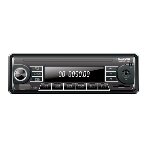 Blaupunkt FRANKFURT 100 Operating and installation instructions