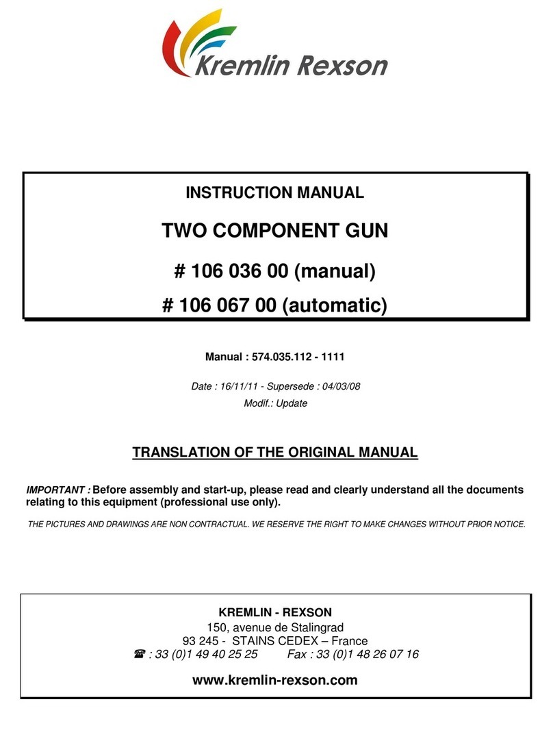 Kremlin-Rexson 106 036 00 User manual