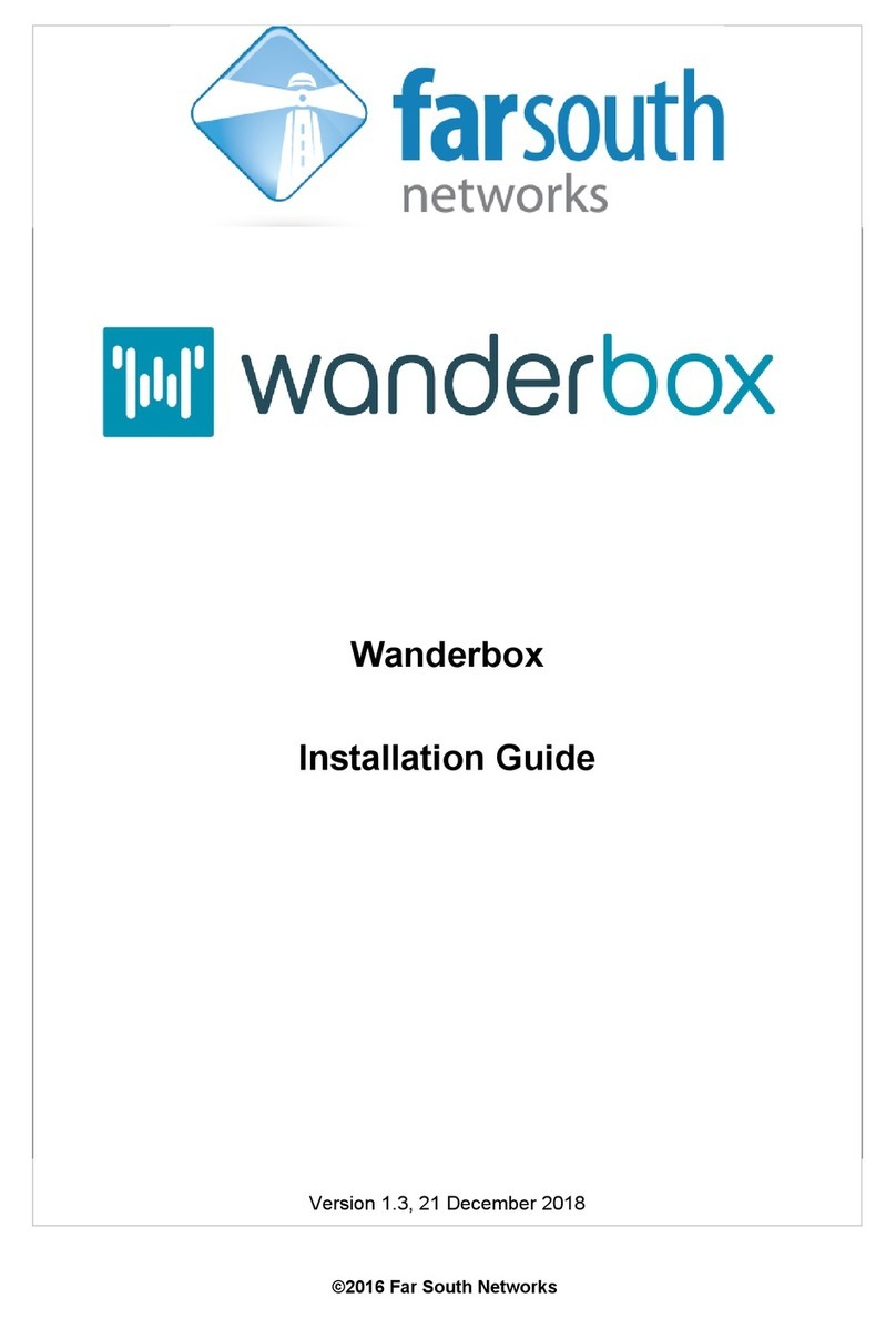 Far south networks Wonderbox User manual