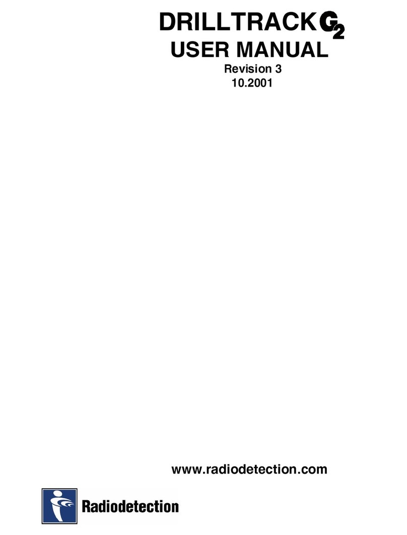 Radiodetection DrillTrack G2 user manual