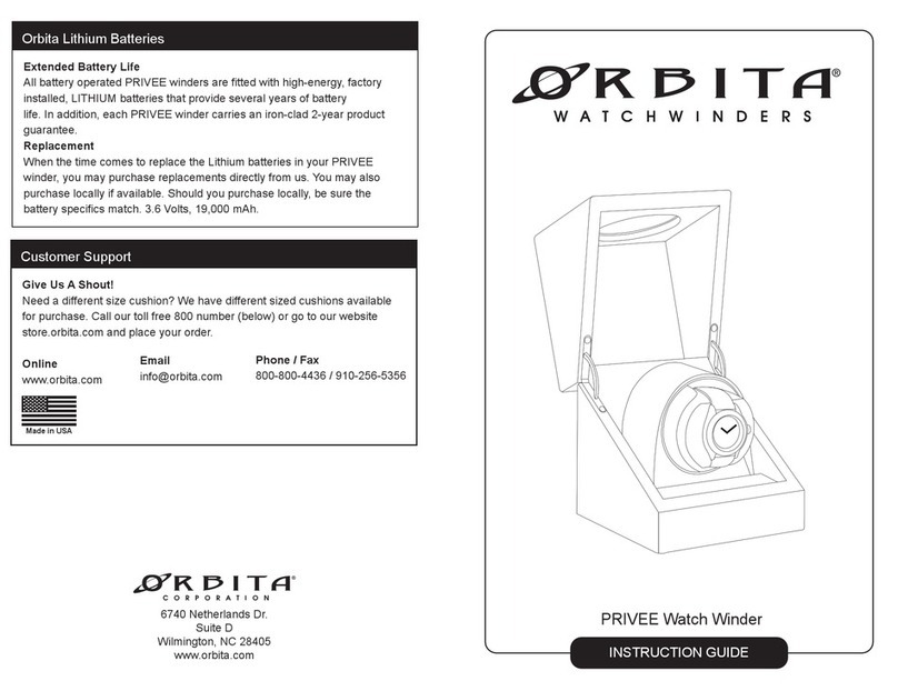 Orbita Privee Manual