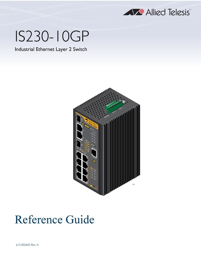 Allied Telesis IS230-10GP User manual