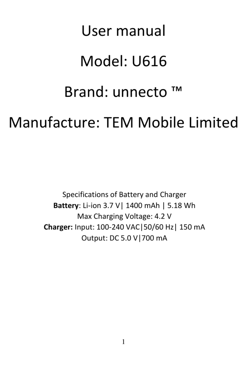 Unnecto U616 User manual