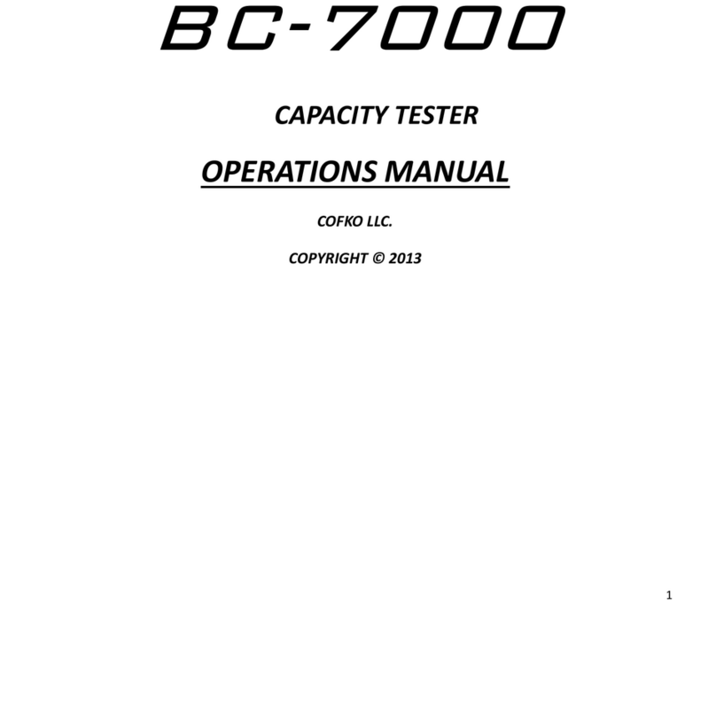 Cofko LLC. BC-7000 Operation manual
