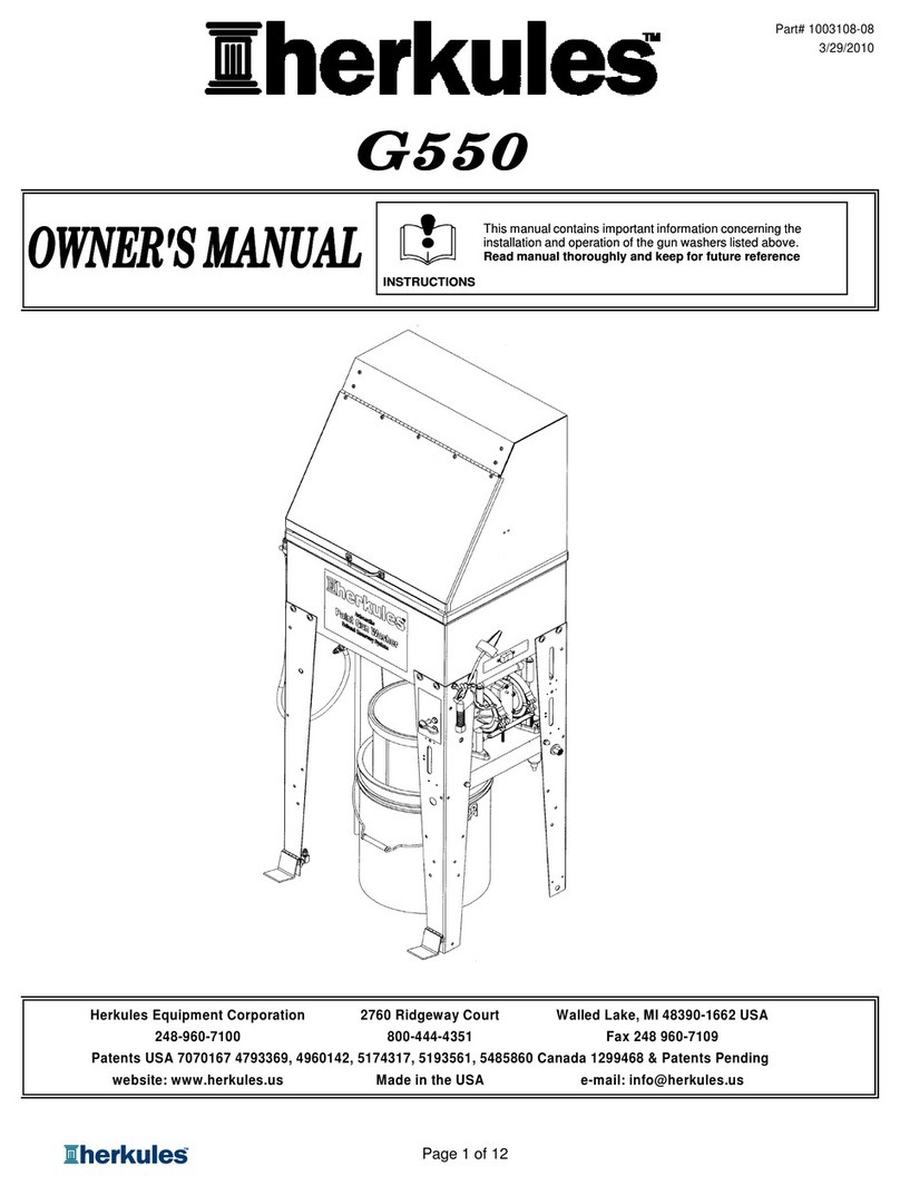 HERKULES G550 User manual HERKULES G550 User manual