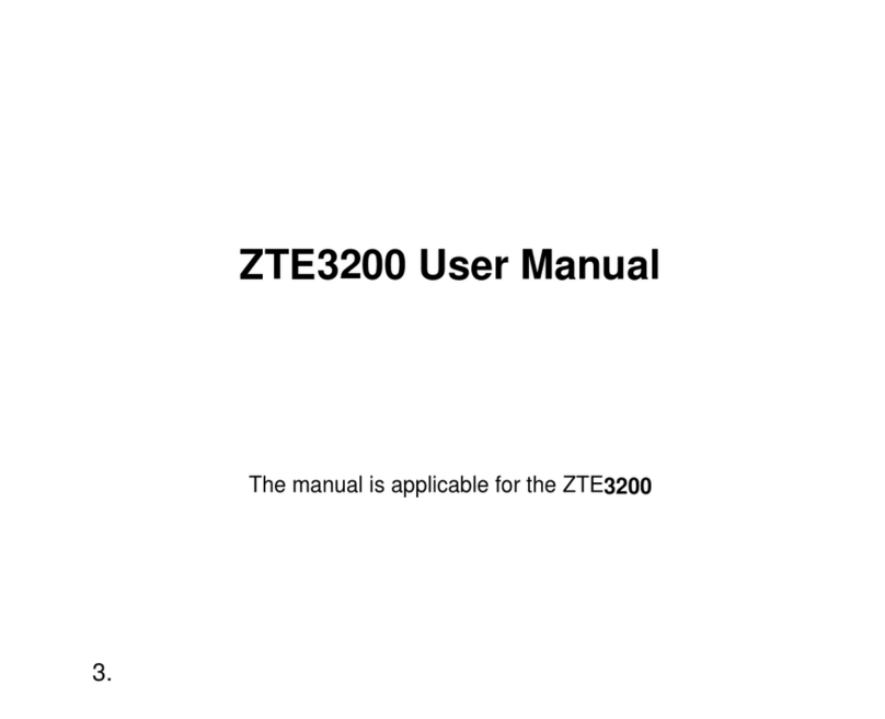 Zte ZTE3200 User manual