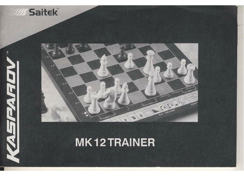 Saitek KASPAROV MK12 user manual