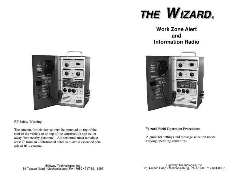 Highway The Wizard User manual