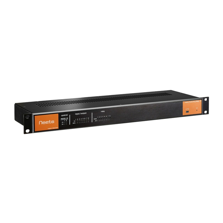 Neets Switching Relay - 8 Installation guides