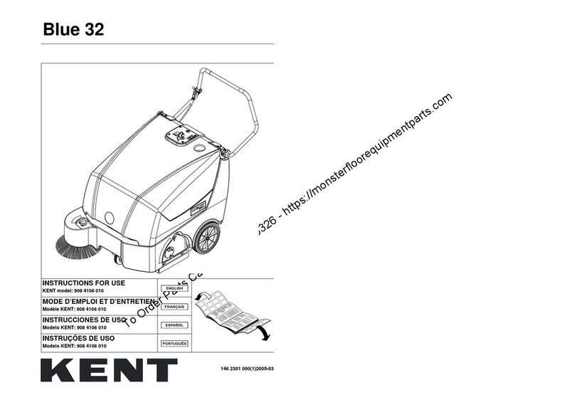 KENT Blue 32 Instructions for use