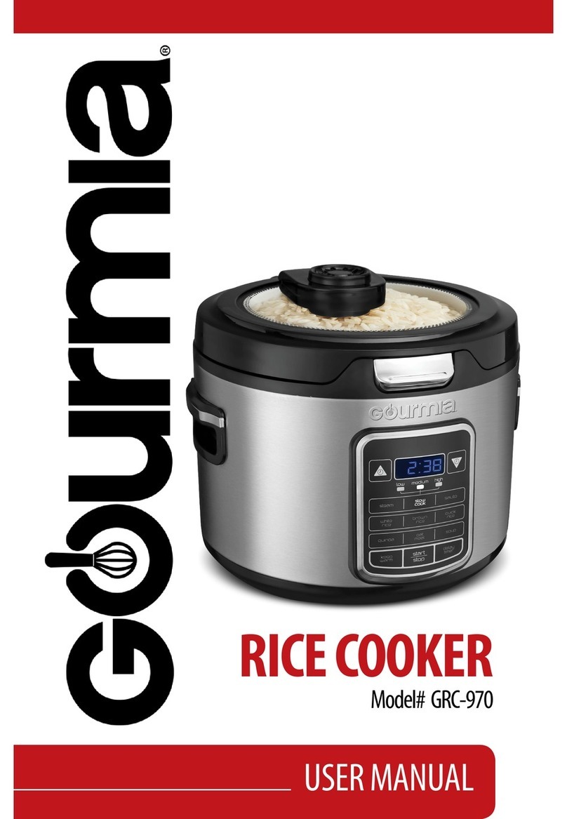 Gourmia GRC-970 user manual