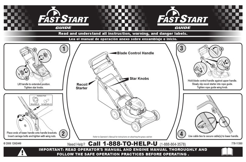Troy-Bilt 12AE449 Series Guide