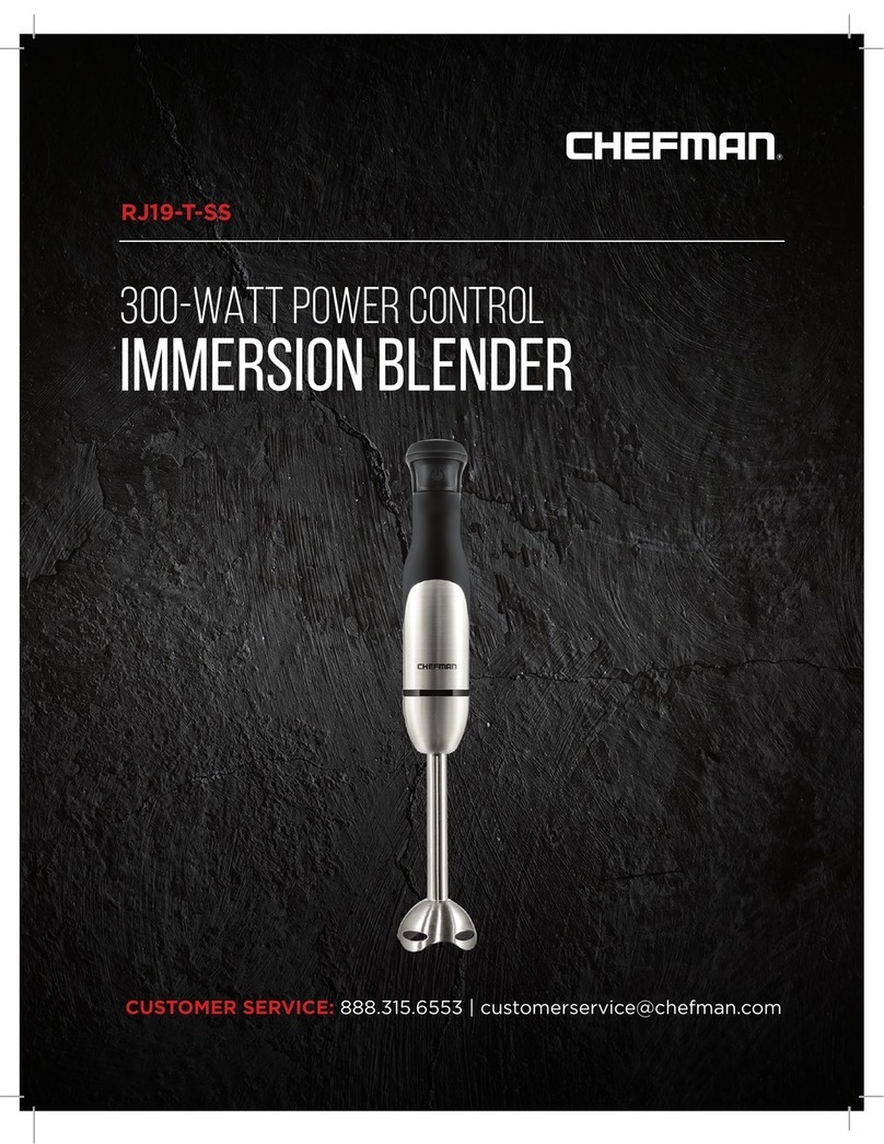 Chefman RJ190-T-SS User manual