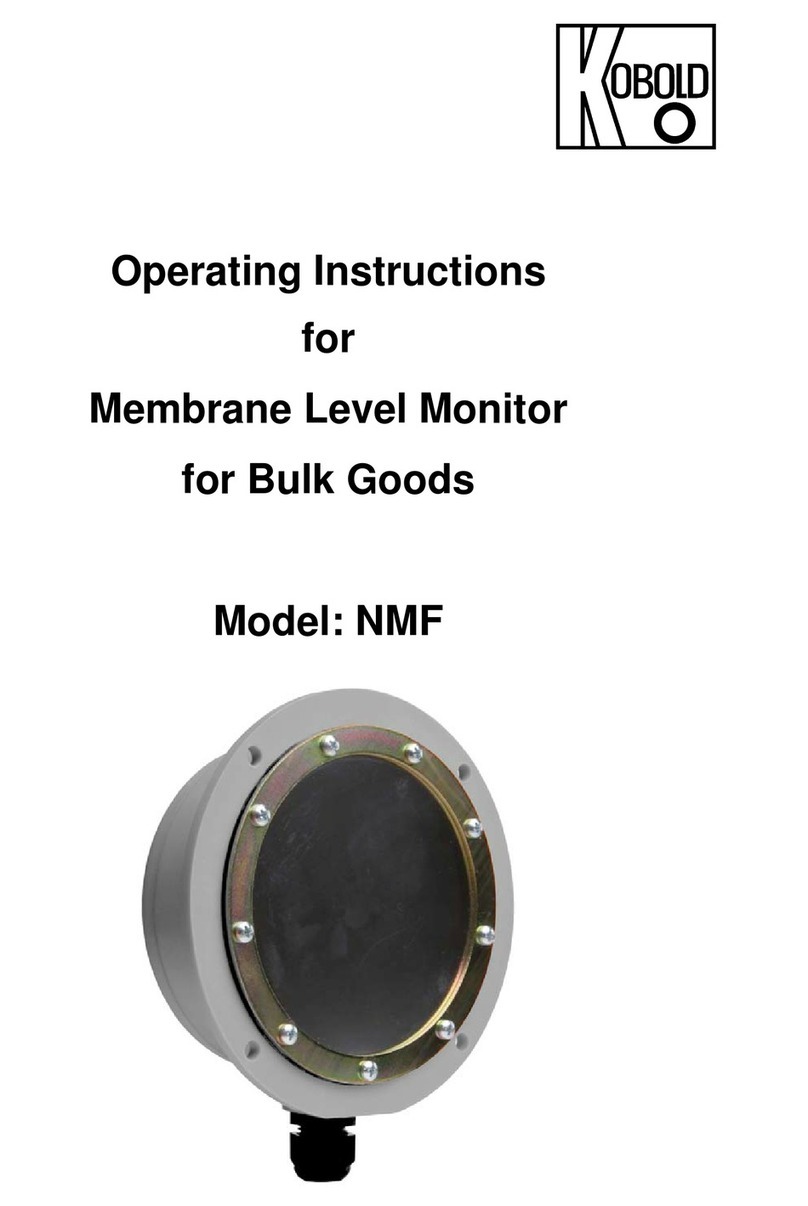 Kobold NMF Series User manual Kobold NMF Series User manual