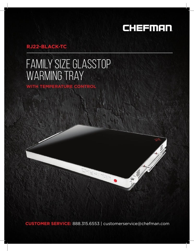 Chefman RJ22-BLACK-TC User manual