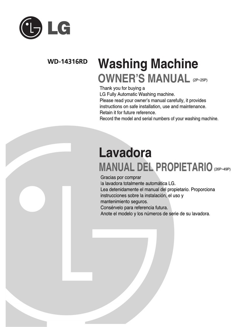 LG WD-14316RD User manual