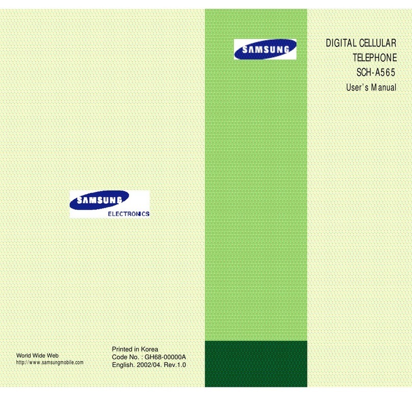Samsung SCH-A565 user manual