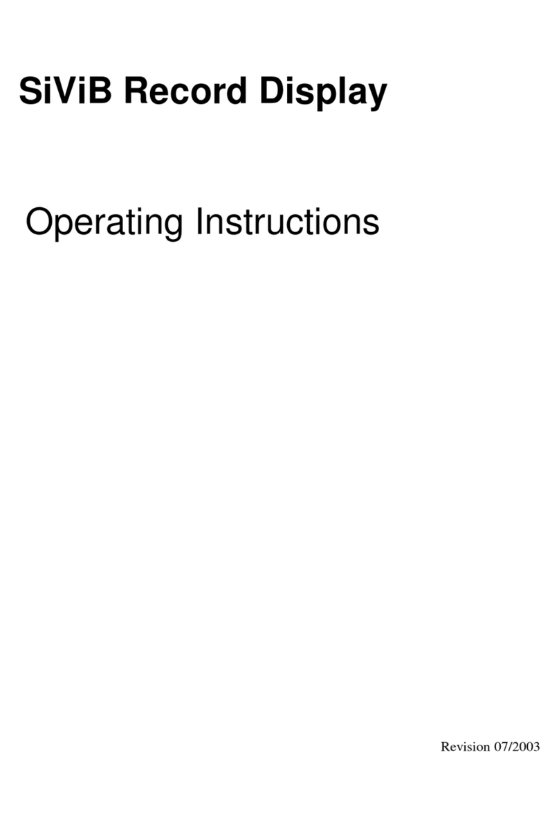 ibis SiViB  Display User manual