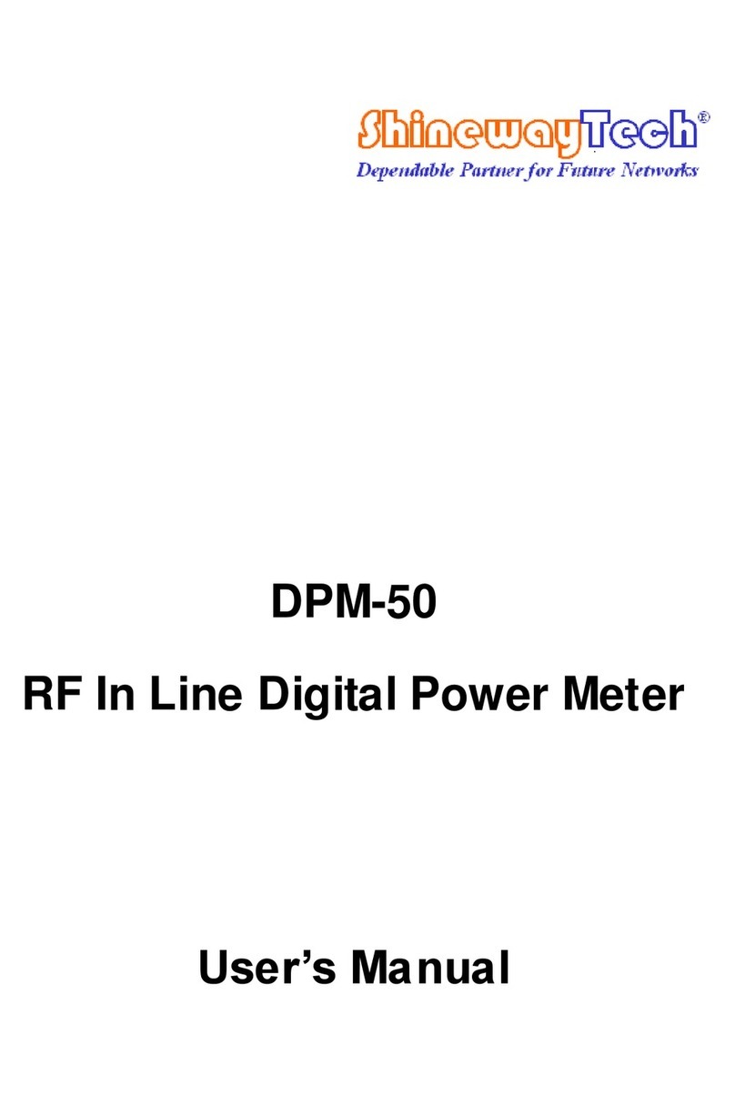 Shineway Tech DPM-50 user manual