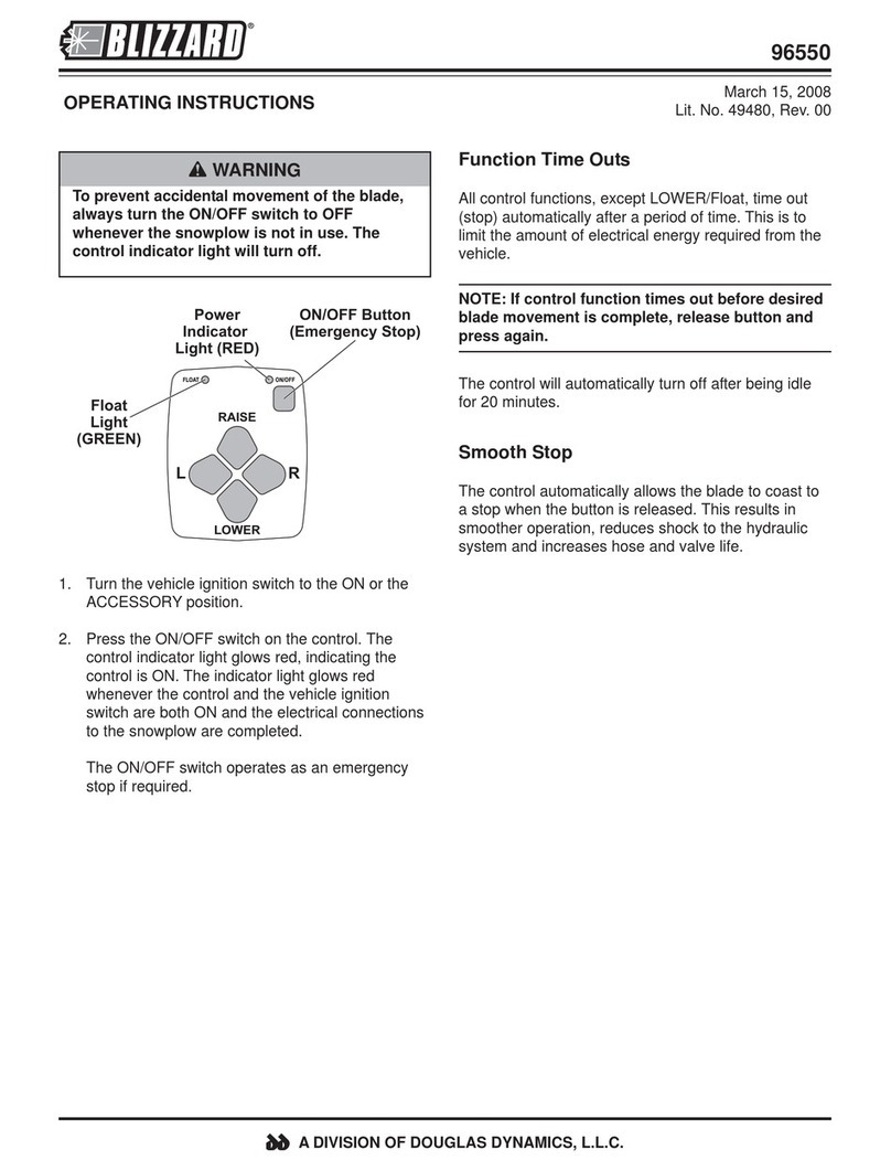 Blizzard 96550 User manual