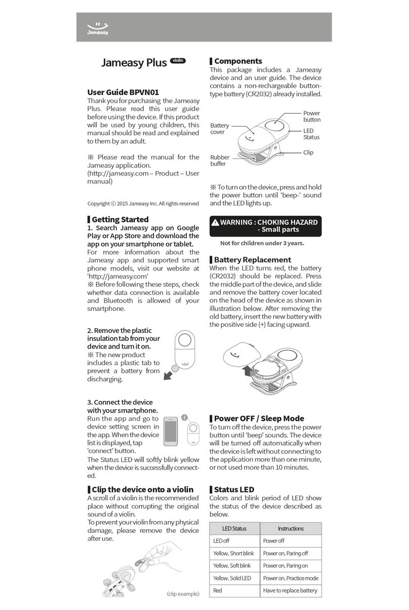 Jameasy Plus user guide
