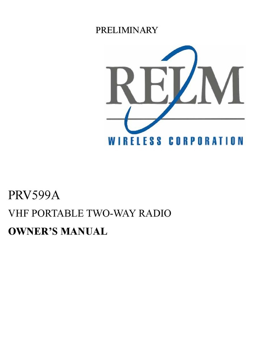 HYT PRV599A User manual