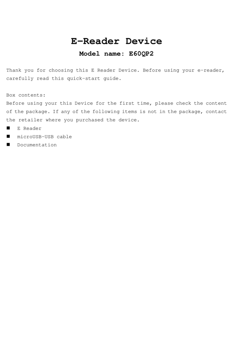 Readmoo E60QP2 user manual